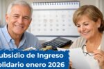 Colombia: Subsidio de Ingreso Solidario enero 2026 – montos, beneficiarios y fechas de giro